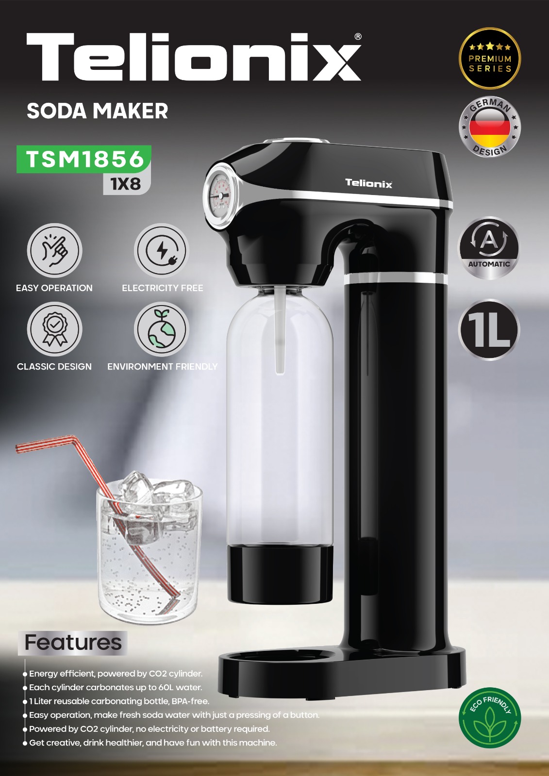 سوداساز تلیونیکس مدل TSM1856