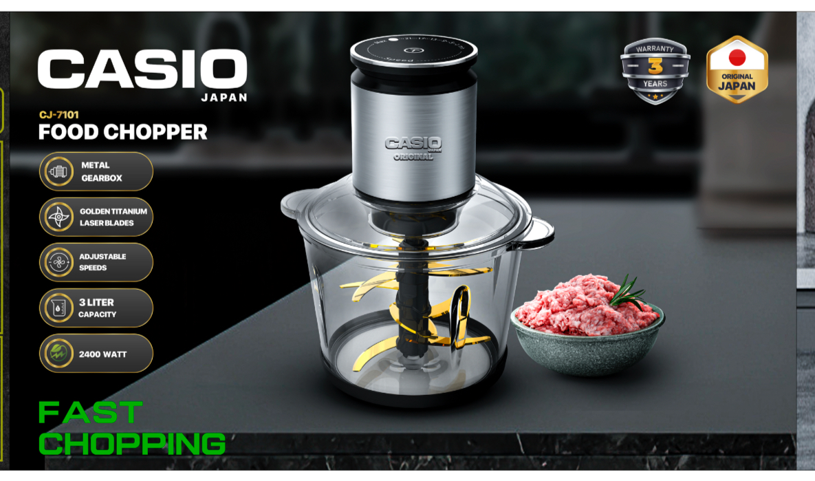 خردکن کاسیو ژاپن مدلCJ-7101