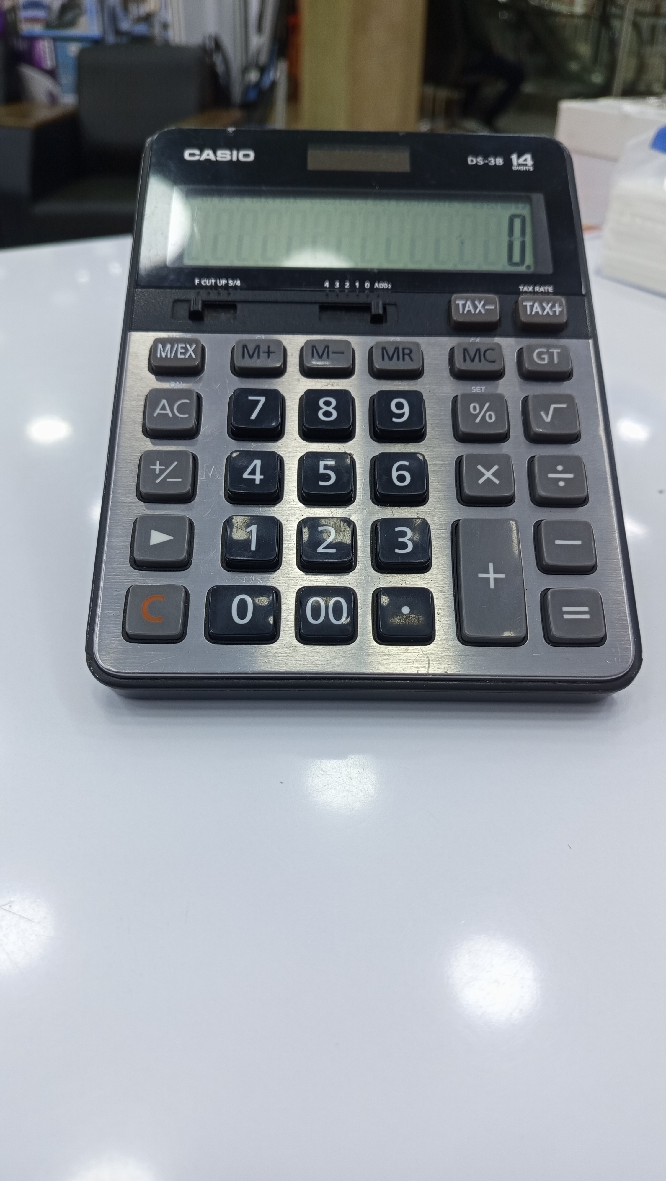 ماشین حساب کاسیو مدل DS-3B با نمایشگر 14 رقمی